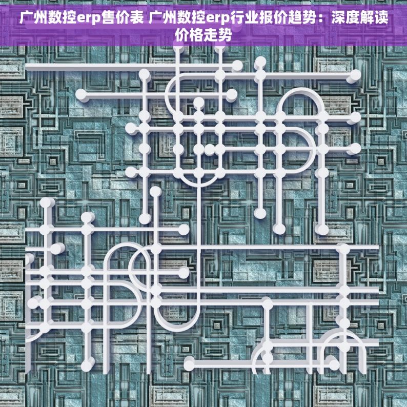 广州数控erp售价表 广州数控erp行业报价趋势：深度解读价格走势
