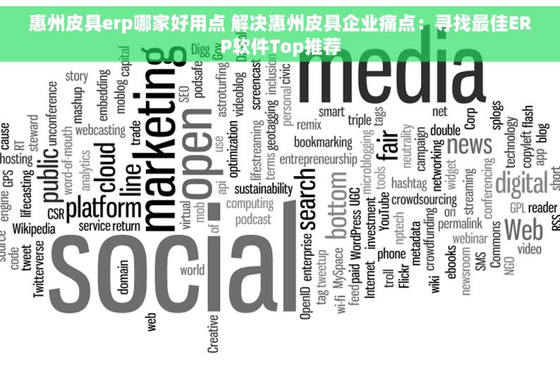 惠州皮具erp哪家好用点 解决惠州皮具企业痛点：寻找最佳ERP软件Top推荐