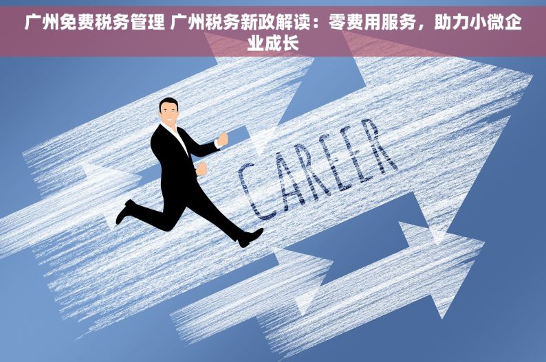 广州免费税务管理 广州税务新政解读：零费用服务，助力小微企业成长