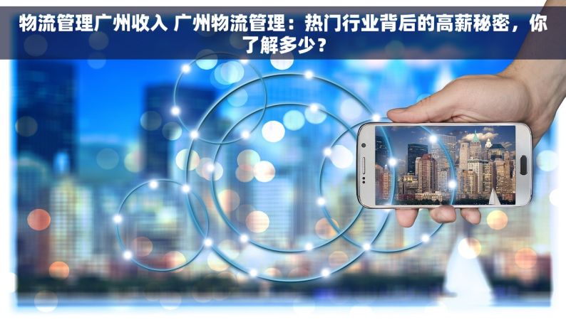 物流管理广州收入 广州物流管理：热门行业背后的高薪秘密，你了解多少？