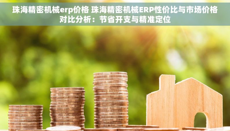 珠海精密机械erp价格 珠海精密机械ERP性价比与市场价格对比分析：节省开支与精准定位