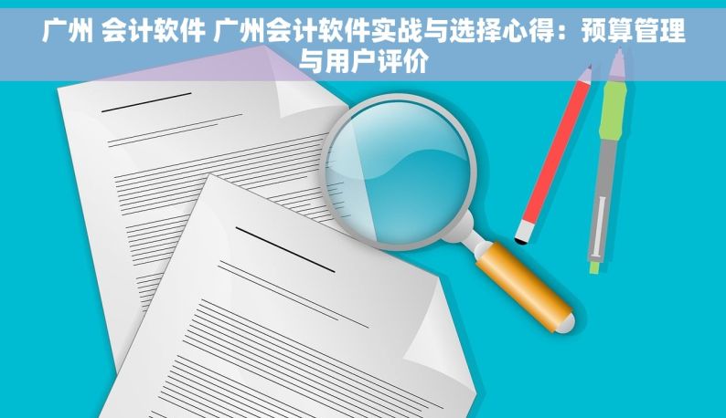 广州 会计软件 广州会计软件实战与选择心得：预算管理与用户评价