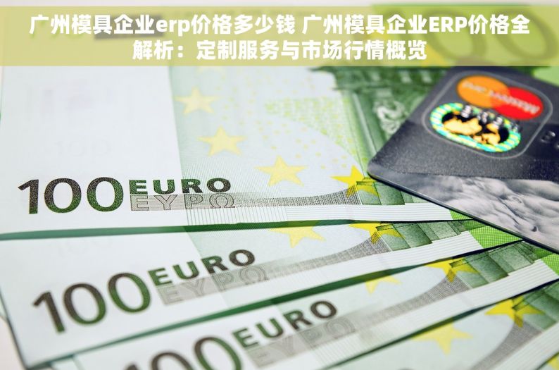 广州模具企业erp价格多少钱 广州模具企业ERP价格全解析：定制服务与市场行情概览