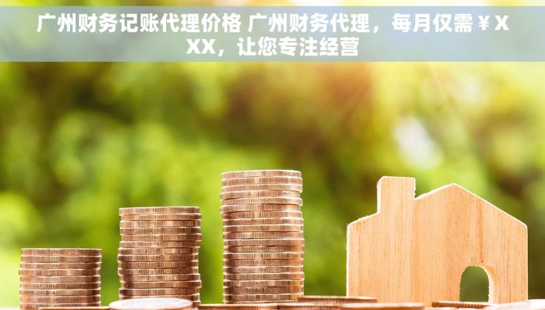 广州财务记账代理价格 广州财务代理，每月仅需￥XXX，让您专注经营