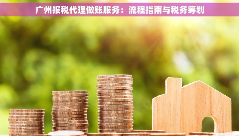 广州报税代理做账服务：流程指南与税务筹划