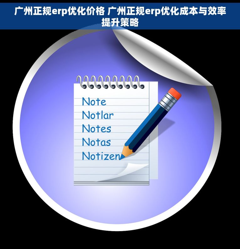 广州正规erp优化价格 广州正规erp优化成本与效率提升策略