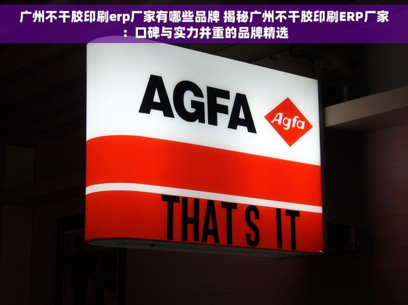 广州不干胶印刷erp厂家有哪些品牌 揭秘广州不干胶印刷ERP厂家：口碑与实力并重的品牌精选