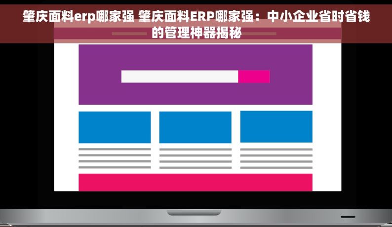 肇庆面料erp哪家强 肇庆面料ERP哪家强：中小企业省时省钱的管理神器揭秘