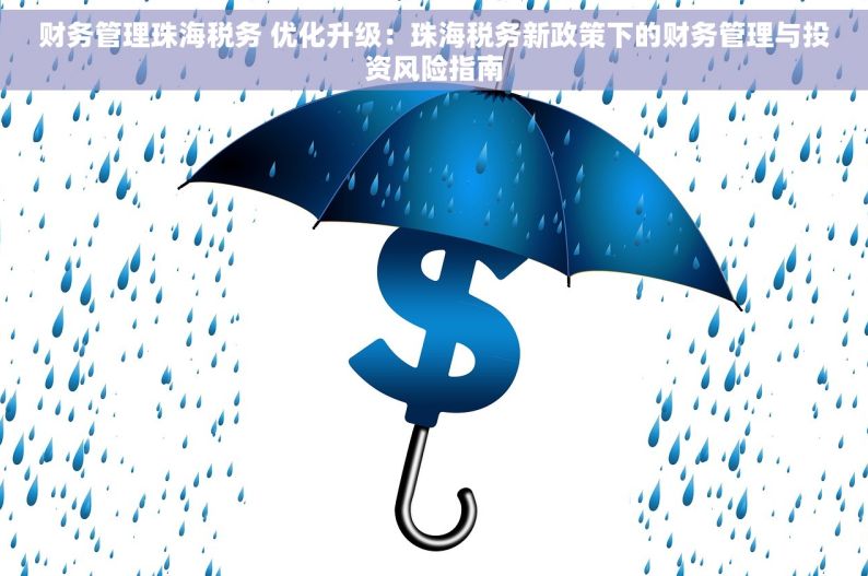 财务管理珠海税务 优化升级：珠海税务新政策下的财务管理与投资风险指南