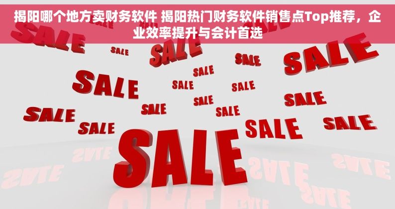 揭阳哪个地方卖财务软件 揭阳热门财务软件销售点Top推荐，企业效率提升与会计首选