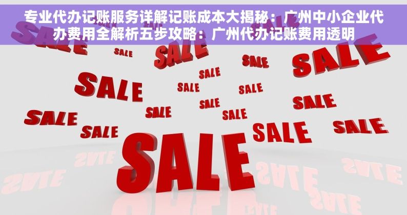 专业代办记账服务详解记账成本大揭秘：广州中小企业代办费用全解析五步攻略：广州代办记账费用透明