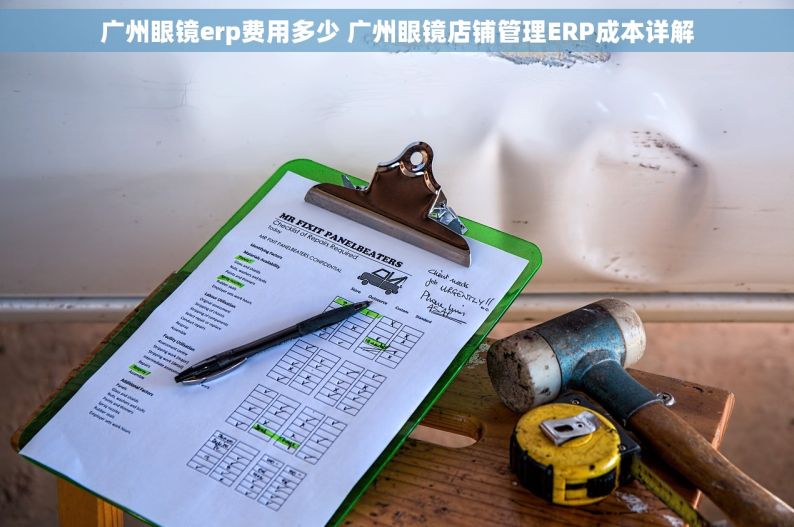 广州眼镜erp费用多少 广州眼镜店铺管理ERP成本详解