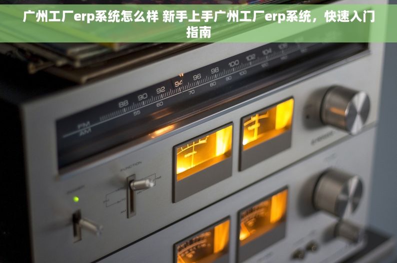 广州工厂erp系统怎么样 新手上手广州工厂erp系统,快速入门指南 广州工厂erp系统怎么样 新手上手广州工厂erp系统,快速入门指南