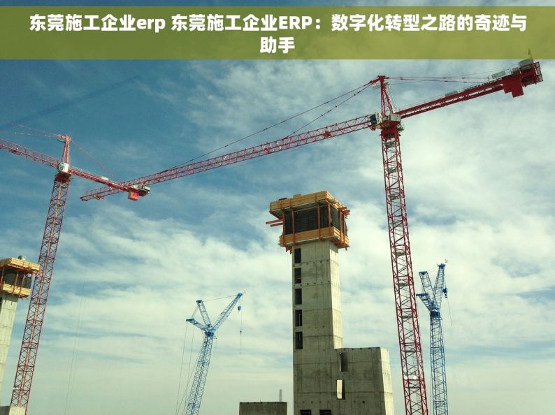 东莞施工企业erp 东莞施工企业ERP：数字化转型之路的奇迹与助手