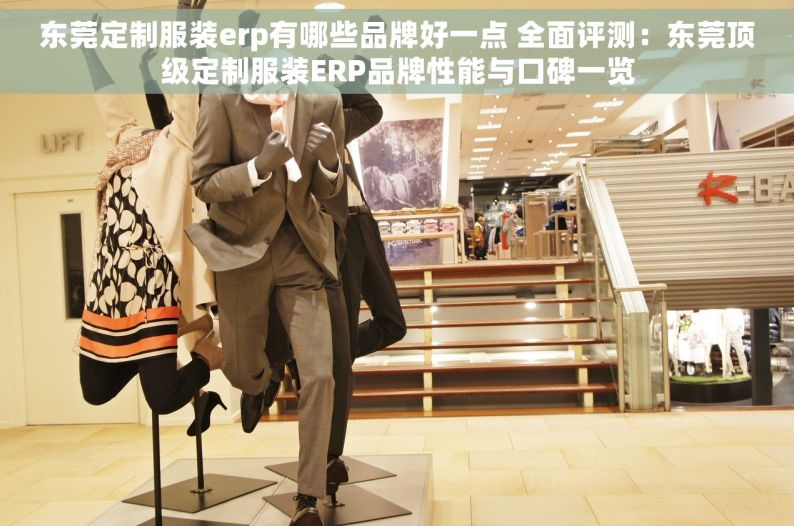 东莞定制服装erp有哪些品牌好一点 全面评测：东莞顶级定制服装ERP品牌性能与口碑一览