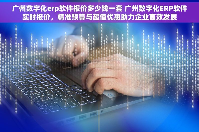 广州数字化erp软件报价多少钱一套 广州数字化ERP软件实时报价，精准预算与超值优惠助力企业高效发展