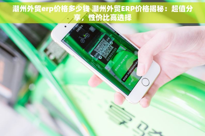 潮州外贸erp价格多少钱 潮州外贸ERP价格揭秘：超值分享，性价比高选择
