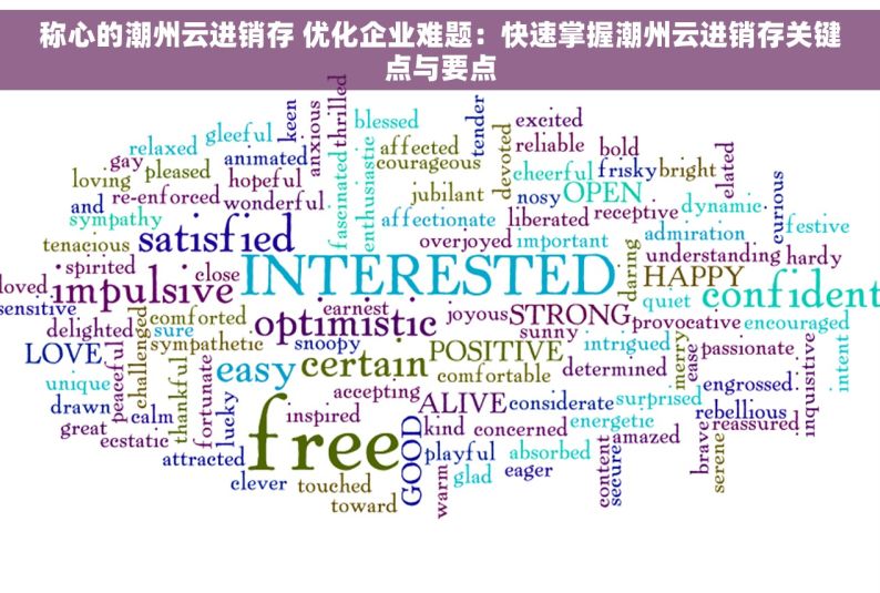 称心的潮州云进销存 优化企业难题：快速掌握潮州云进销存关键点与要点