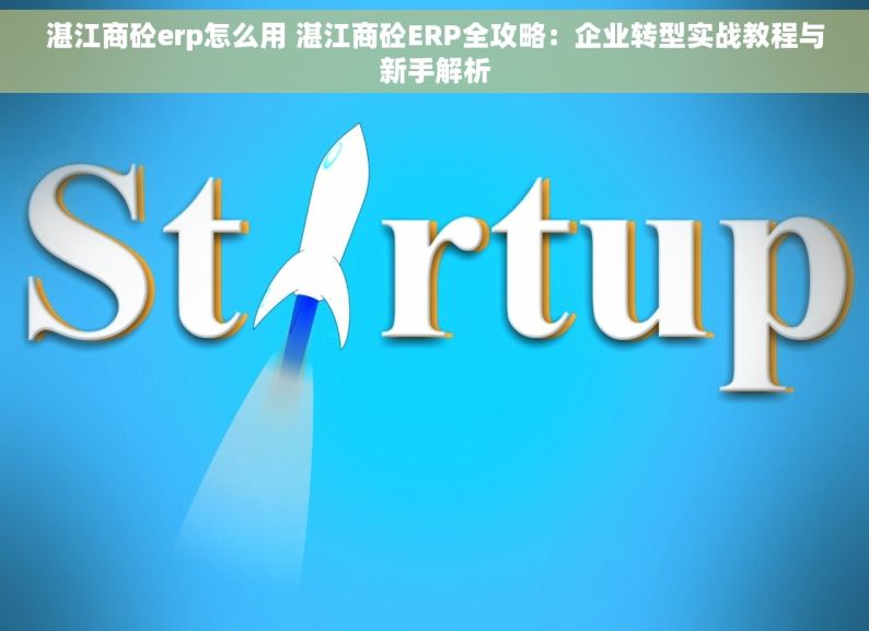 湛江商砼erp怎么用 湛江商砼ERP全攻略：企业转型实战教程与新手解析