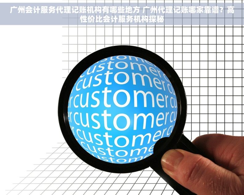 广州会计服务代理记账机构有哪些地方 广州代理记账哪家靠谱？高性价比会计服务机构探秘