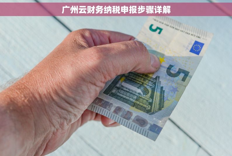 广州云财务纳税申报步骤详解