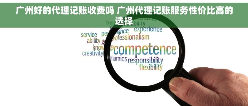广州好的代理记账收费吗 广州代理记账服务性价比高的选择