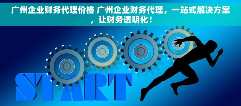 广州企业财务代理价格 广州企业财务代理，一站式解决方案，让财务透明化！