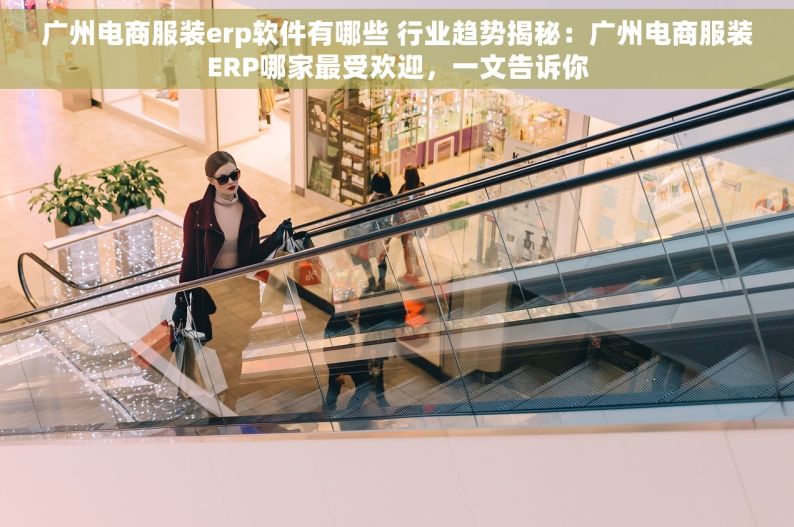广州电商服装erp软件有哪些 行业趋势揭秘：广州电商服装ERP哪家最受欢迎，一文告诉你
