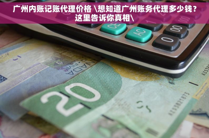 广州内账记账代理价格 \想知道广州账务代理多少钱？这里告诉你真相\