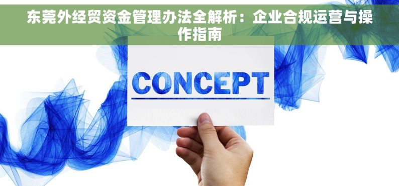 东莞外经贸资金管理办法全解析：企业合规运营与操作指南