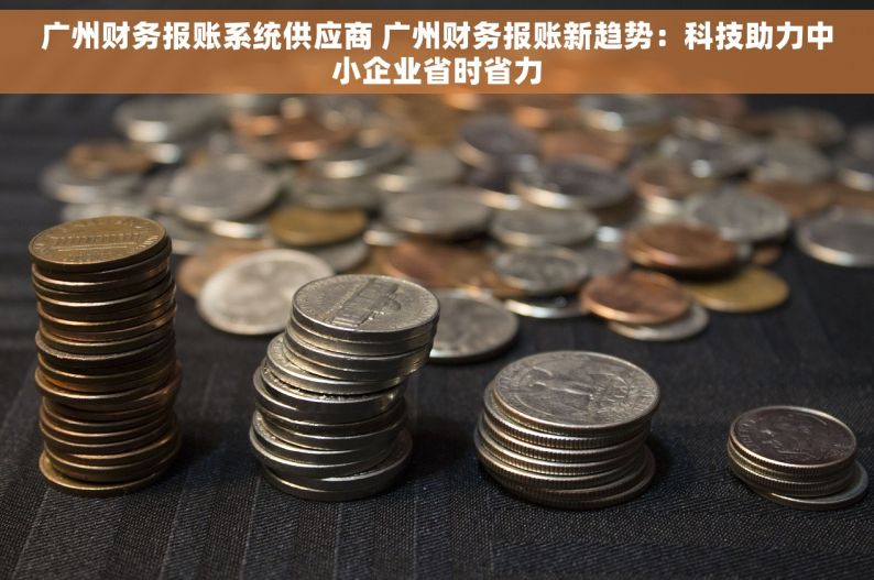 广州财务报账系统供应商 广州财务报账新趋势：科技助力中小企业省时省力