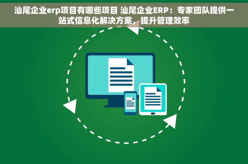 汕尾企业erp项目有哪些项目 汕尾企业ERP：专家团队提供一站式信息化解决方案，提升管理效率