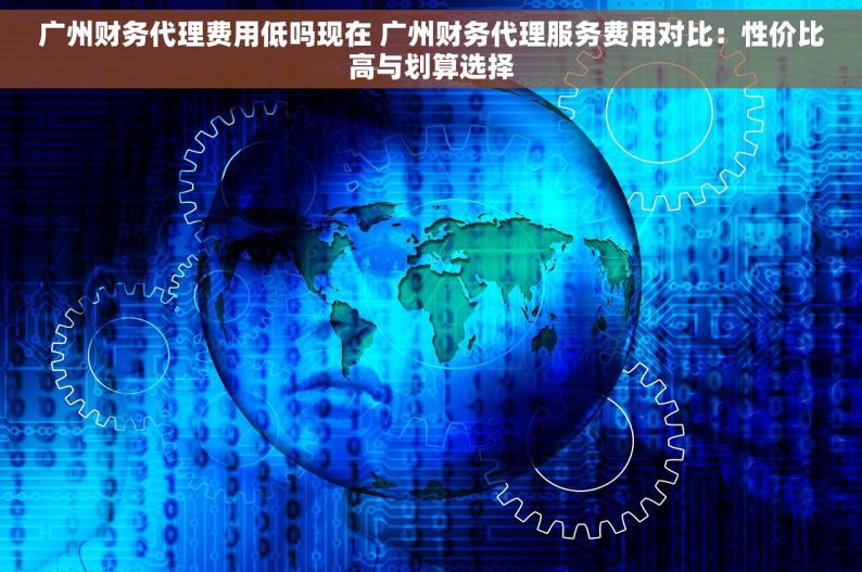 广州财务代理费用低吗现在 广州财务代理服务费用对比：性价比高与划算选择
