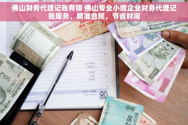 佛山财务代理记账有限 佛山专业小微企业财务代理记账服务，精准合规，节省时间