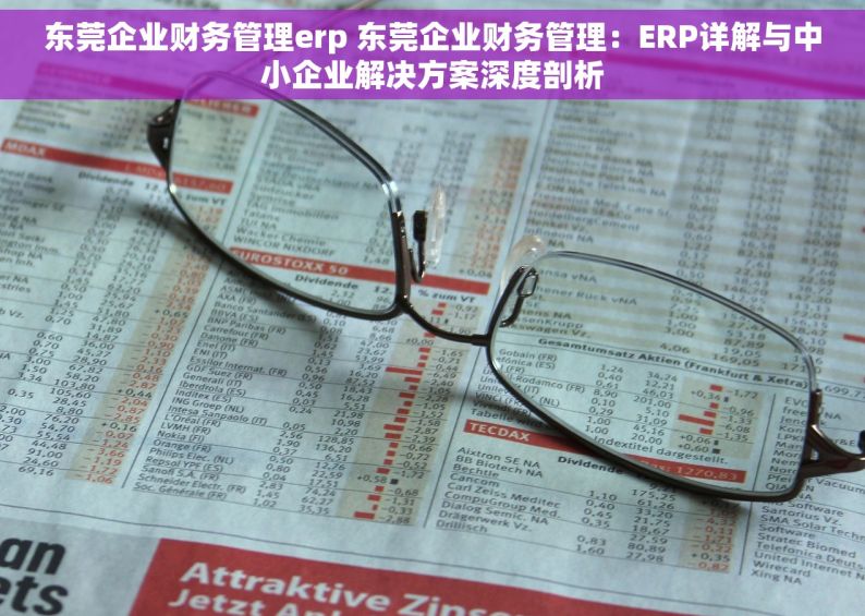 东莞企业财务管理erp 东莞企业财务管理：ERP详解与中小企业解决方案深度剖析