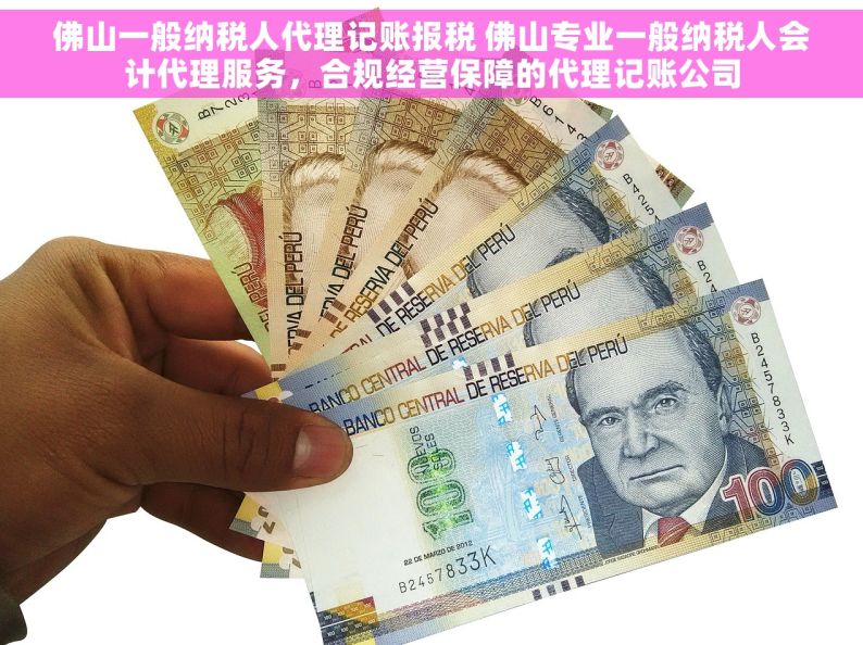 佛山一般纳税人代理记账报税 佛山专业一般纳税人会计代理服务，合规经营保障的代理记账公司