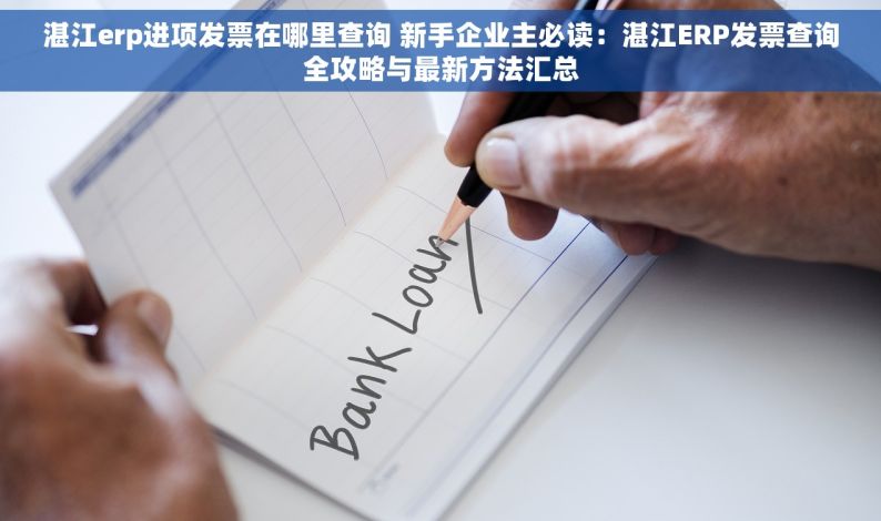 湛江erp进项发票在哪里查询 新手企业主必读：湛江ERP发票查询全攻略与最新方法汇总