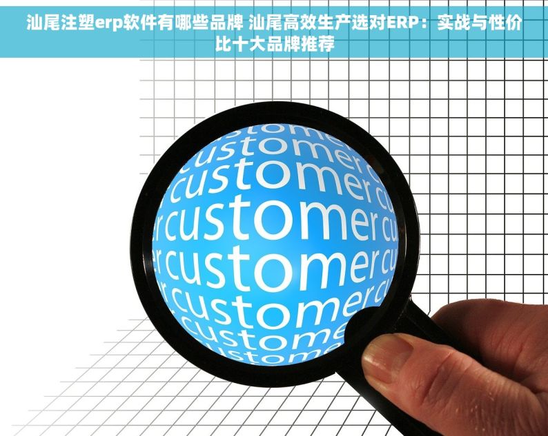 汕尾注塑erp软件有哪些品牌 汕尾高效生产选对ERP：实战与性价比十大品牌推荐