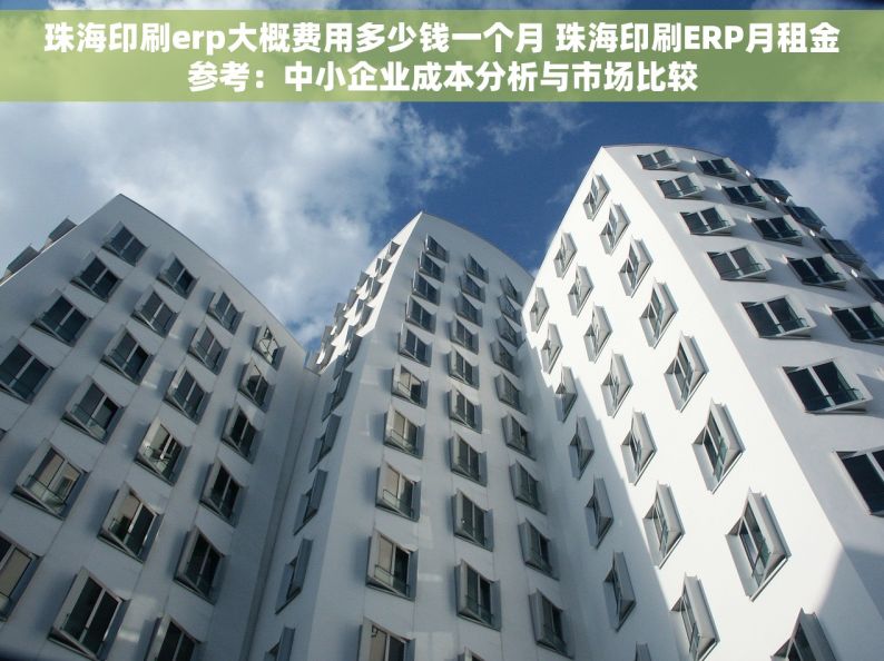 珠海印刷erp大概费用多少钱一个月 珠海印刷ERP月租金参考：中小企业成本分析与市场比较