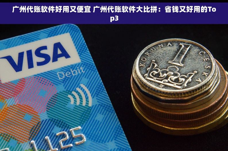 广州代账软件好用又便宜 广州代账软件大比拼：省钱又好用的Top3