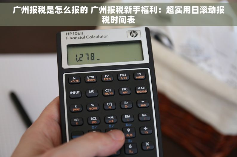 广州报税是怎么报的 广州报税新手福利：超实用日滚动报税时间表