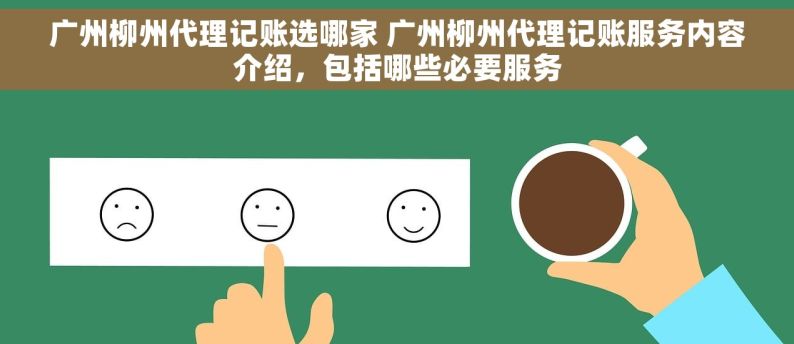 广州柳州代理记账选哪家 广州柳州代理记账服务内容介绍，包括哪些必要服务