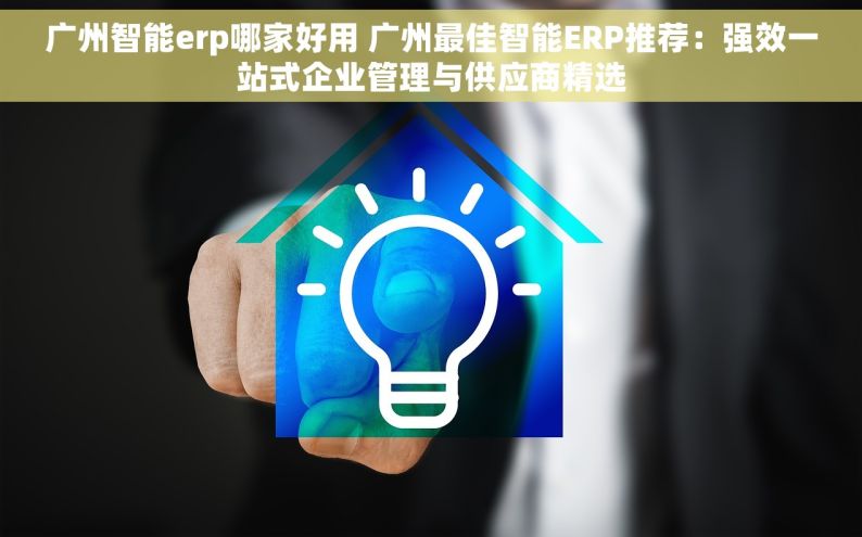 广州智能erp哪家好用 广州最佳智能ERP推荐：强效一站式企业管理与供应商精选