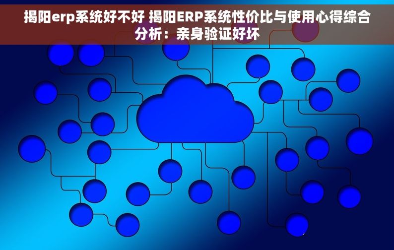 揭阳erp系统好不好 揭阳ERP系统性价比与使用心得综合分析：亲身验证好坏