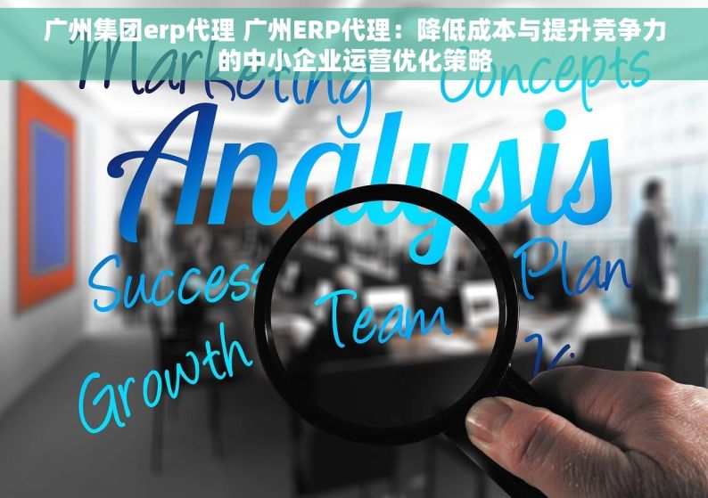 广州集团erp代理 广州ERP代理：降低成本与提升竞争力的中小企业运营优化策略