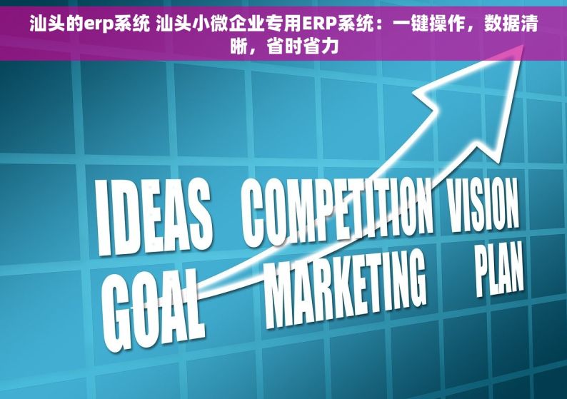 汕头的erp系统 汕头小微企业专用ERP系统：一键操作，数据清晰，省时省力