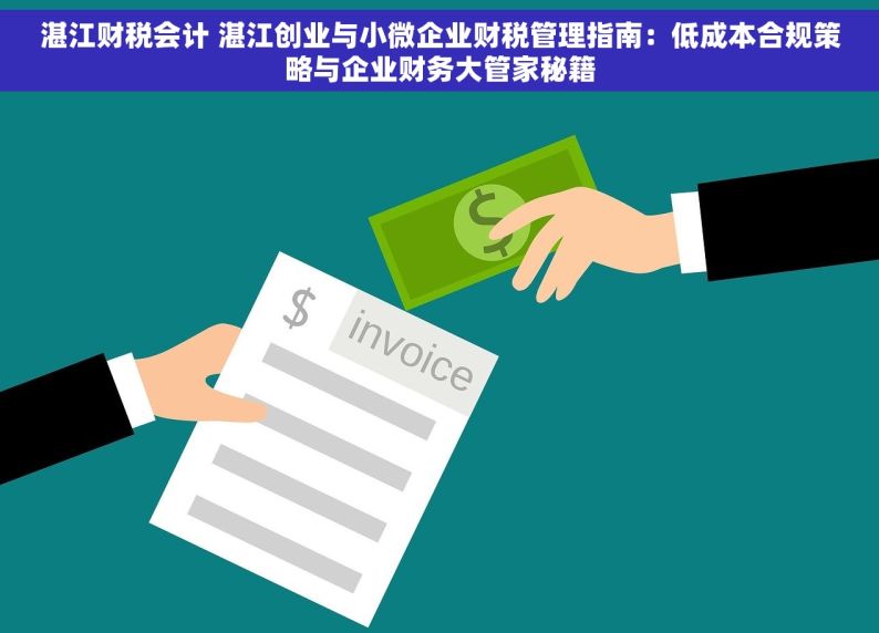 湛江财税会计 湛江创业与小微企业财税管理指南：低成本合规策略与企业财务大管家秘籍