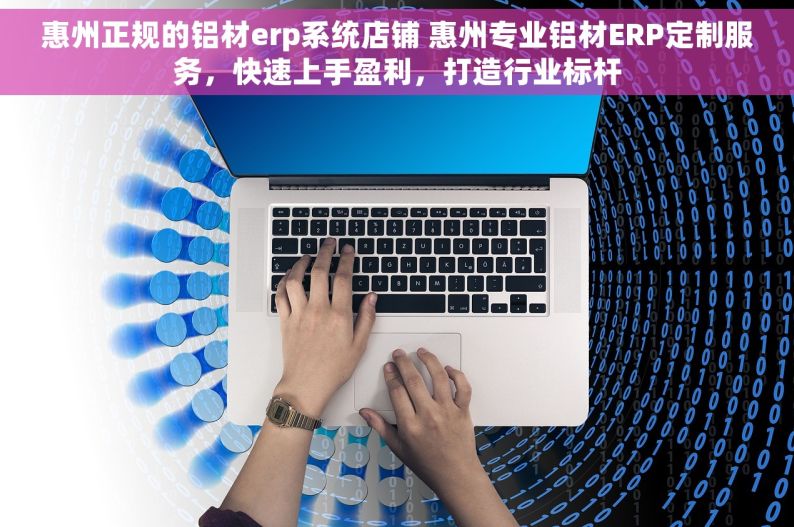 惠州正规的铝材erp系统店铺 惠州专业铝材ERP定制服务，快速上手盈利，打造行业标杆