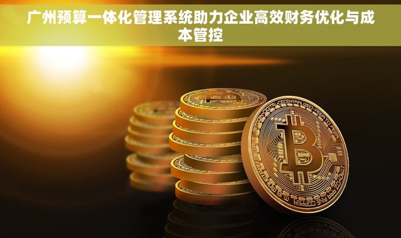 广州预算一体化管理系统助力企业高效财务优化与成本管控