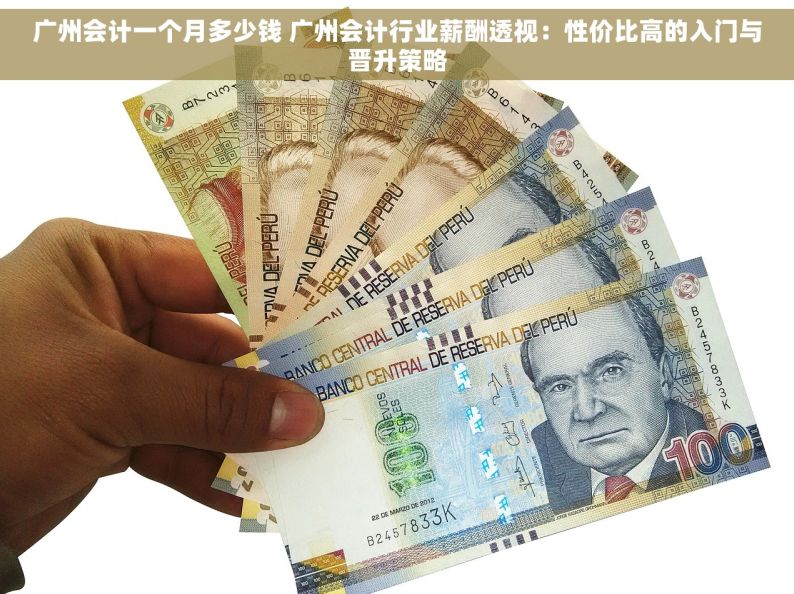 广州会计一个月多少钱 广州会计行业薪酬透视：性价比高的入门与晋升策略